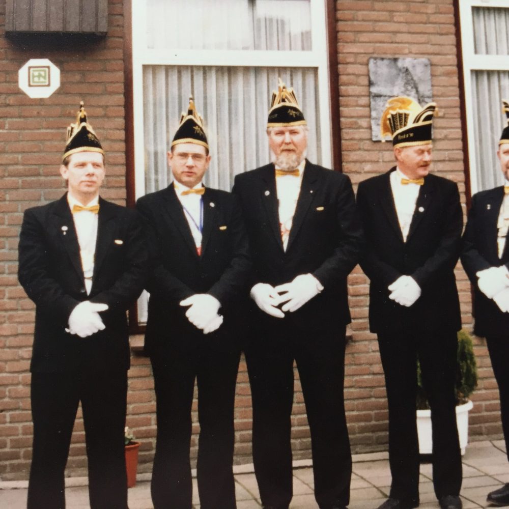 Prinsengarde Dombotrappers overgang Deurtrappers